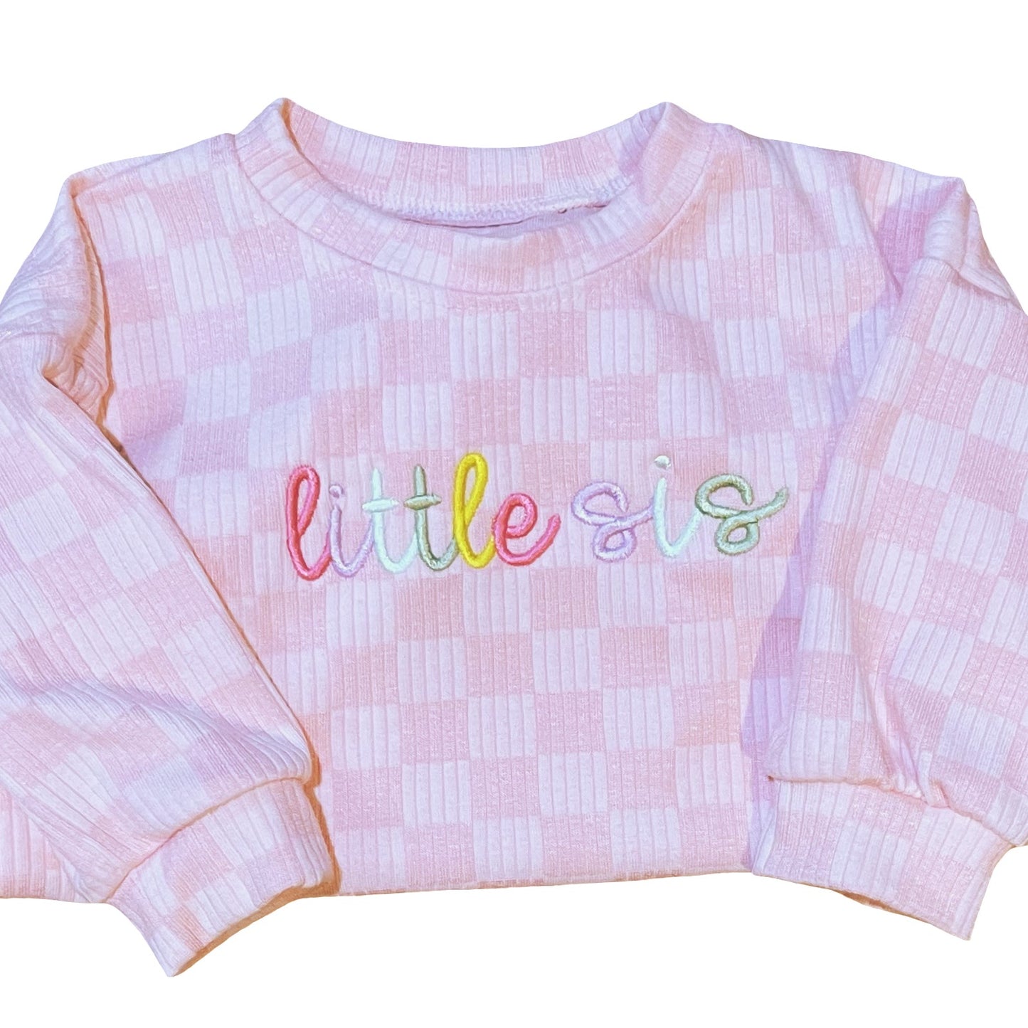 Embroidered Checker Bubble