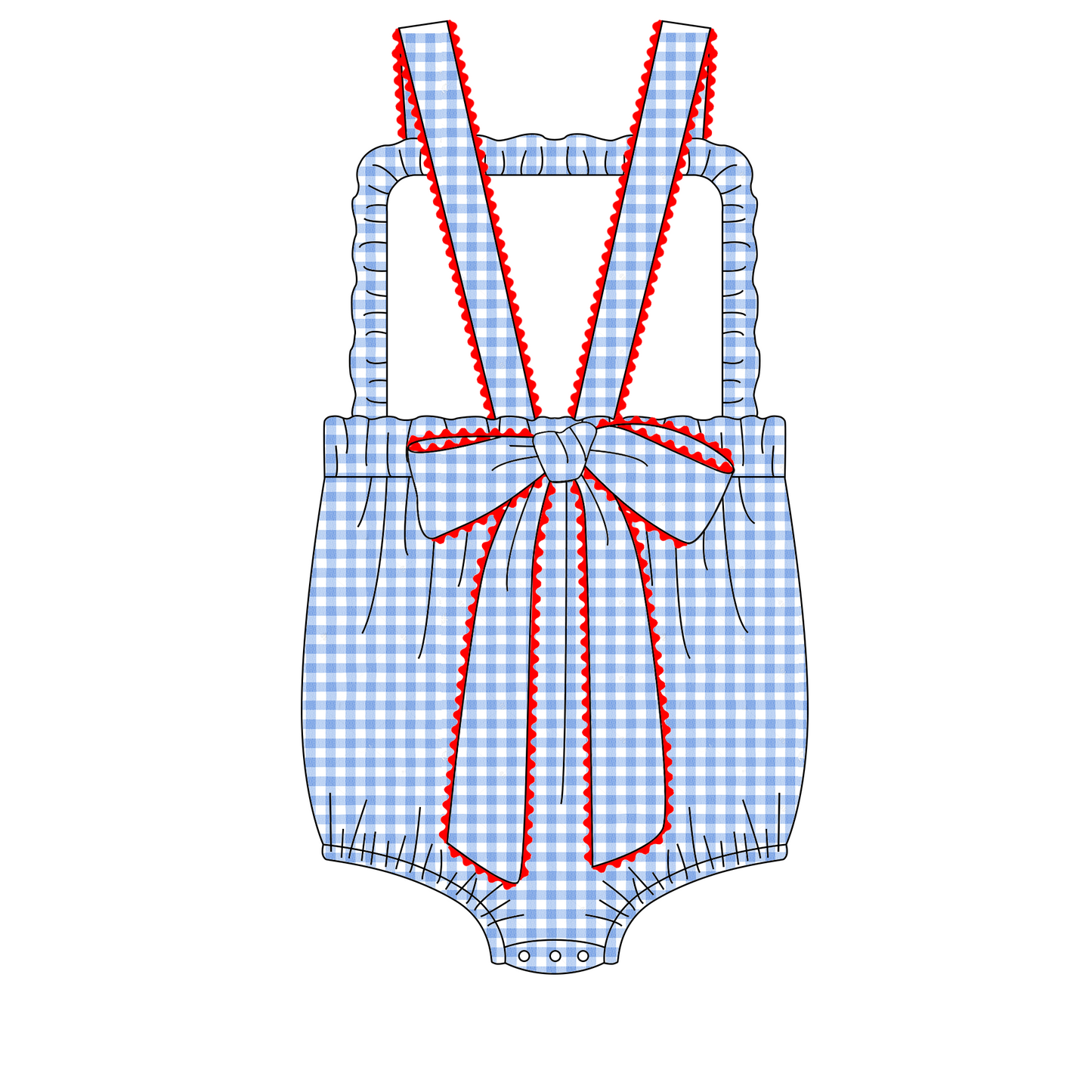 All American Ruffle Bubble (PREORDER)