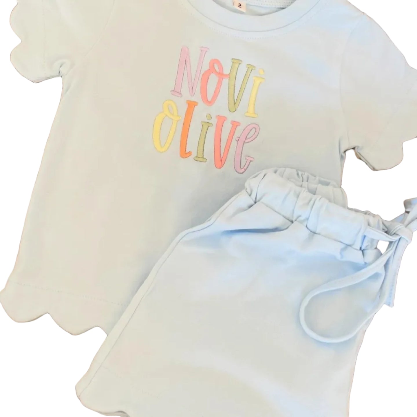 Girl Summer Scallop Sets
