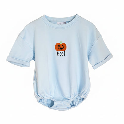 Spooky Pumpkin Bubble Tee