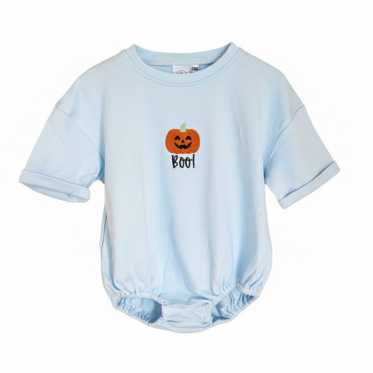 Spooky Pumpkin Bubble Tee