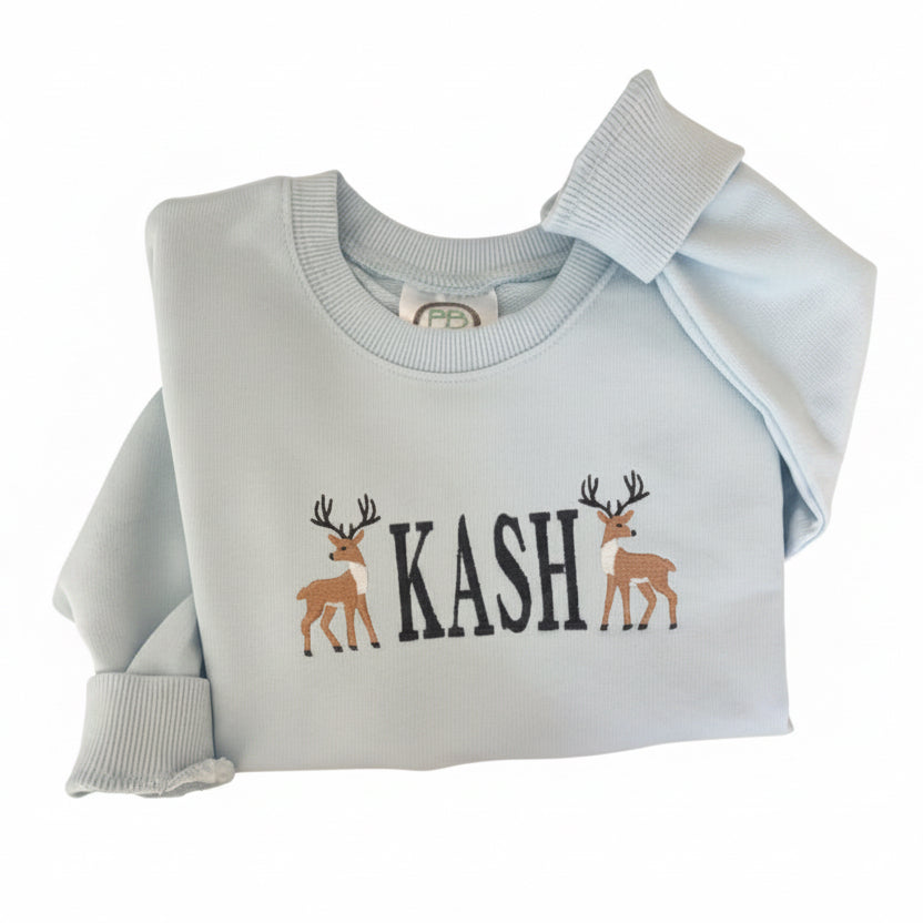 Personalized Buck Sweatshirt
