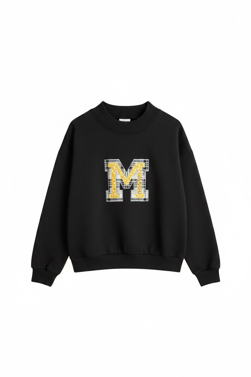 Mizzou Appliqué Mockneck