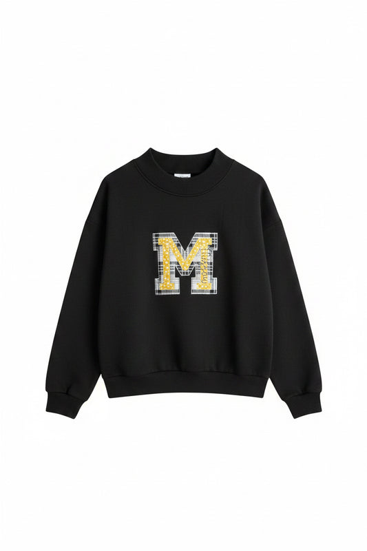 Mizzou Appliqué Mockneck