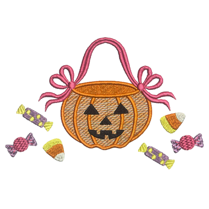 Candy Bucket Design (Girl Version)