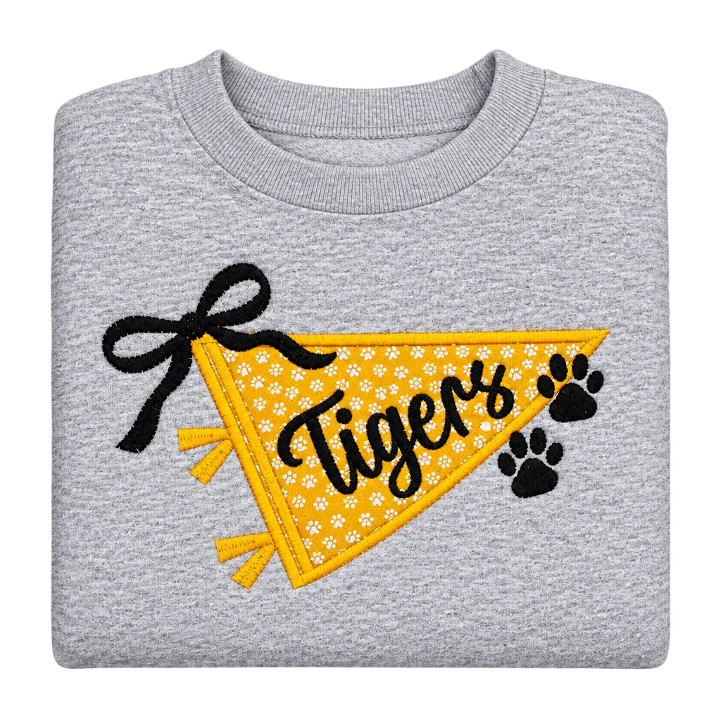 Mizzou Tigers Pennant Crewneck