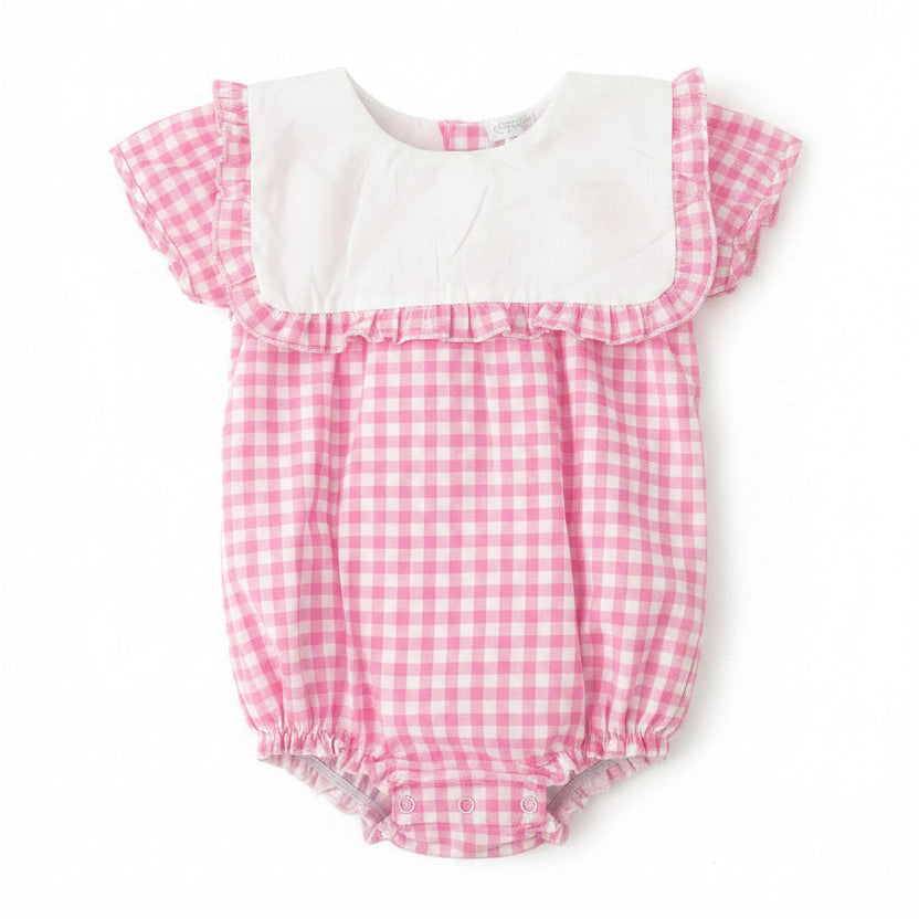 BLANK Pink Gingham Bubble