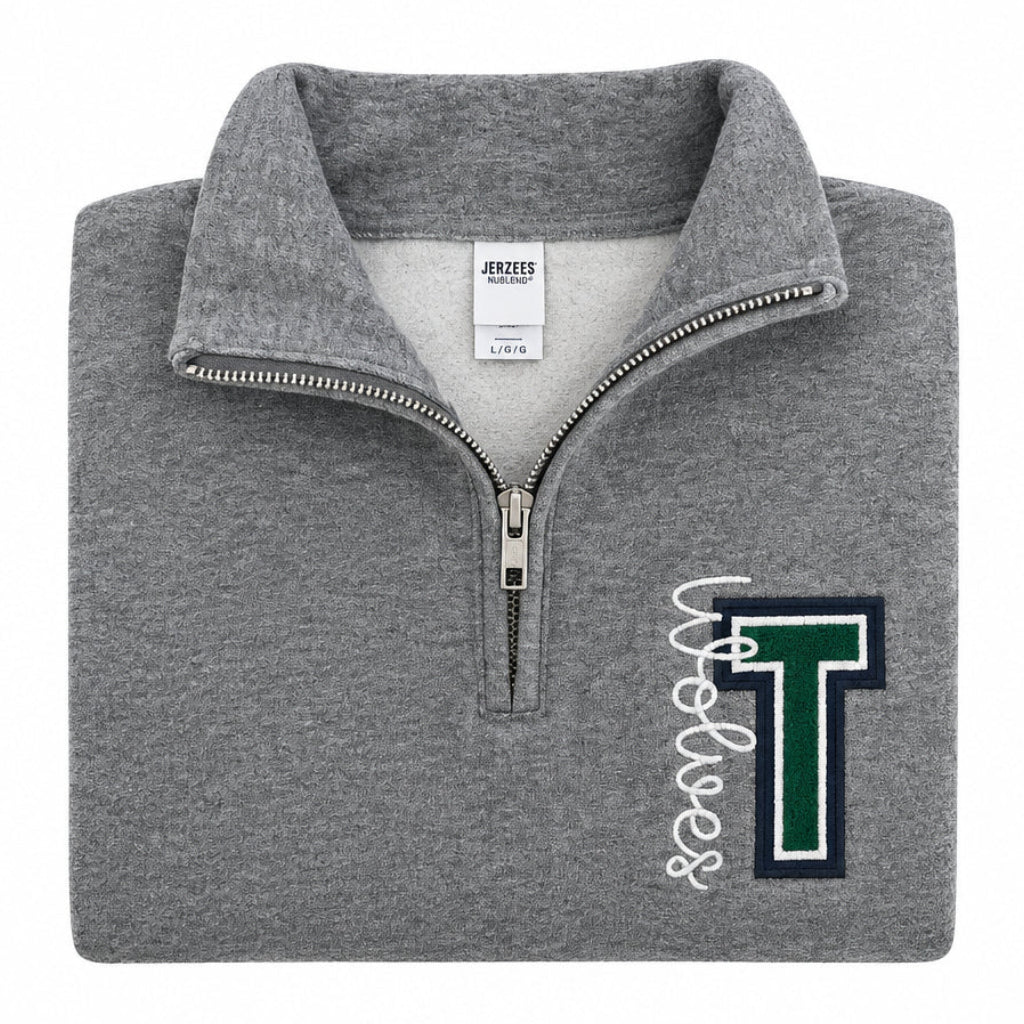 Custom Team Letter Quarterzips
