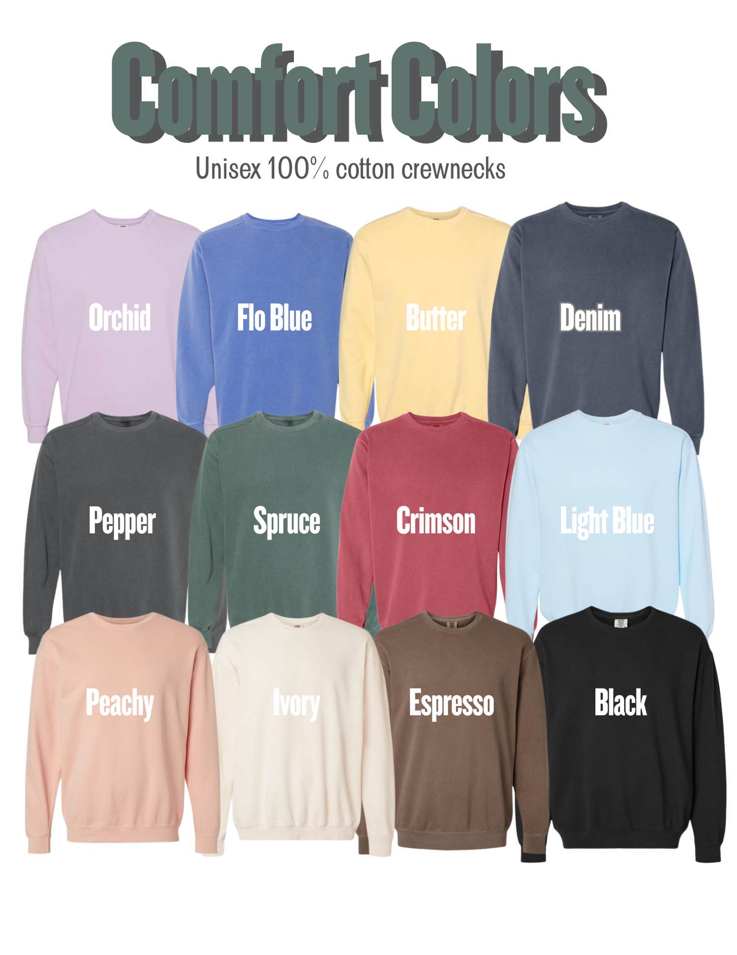 Custom Mother's Day Collar Crewneck