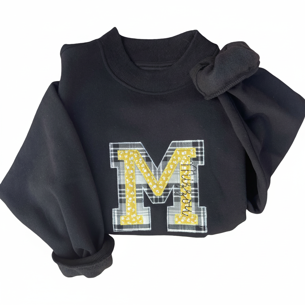 Mizzou Appliqué Mockneck