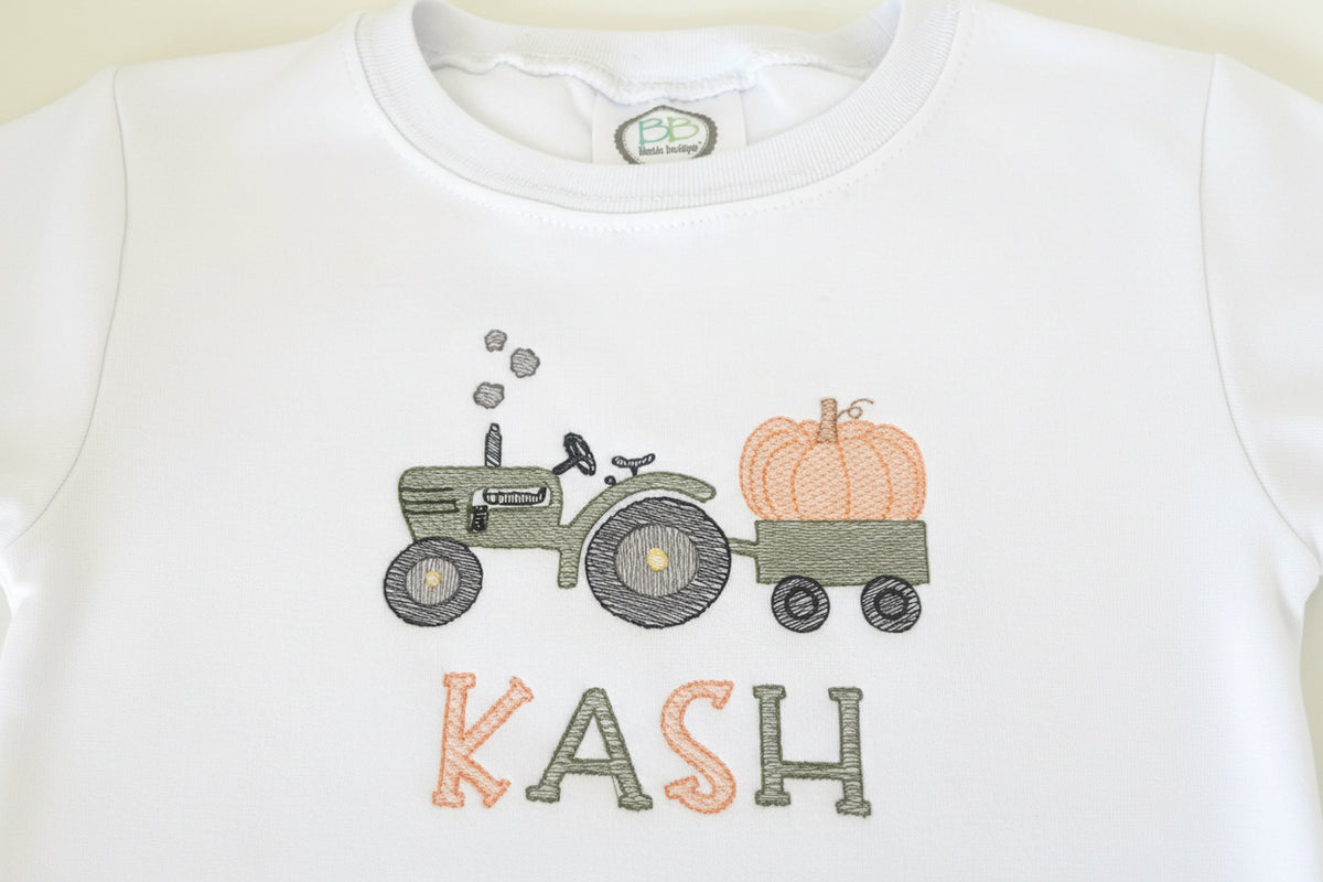Pumpkin Tractor Design