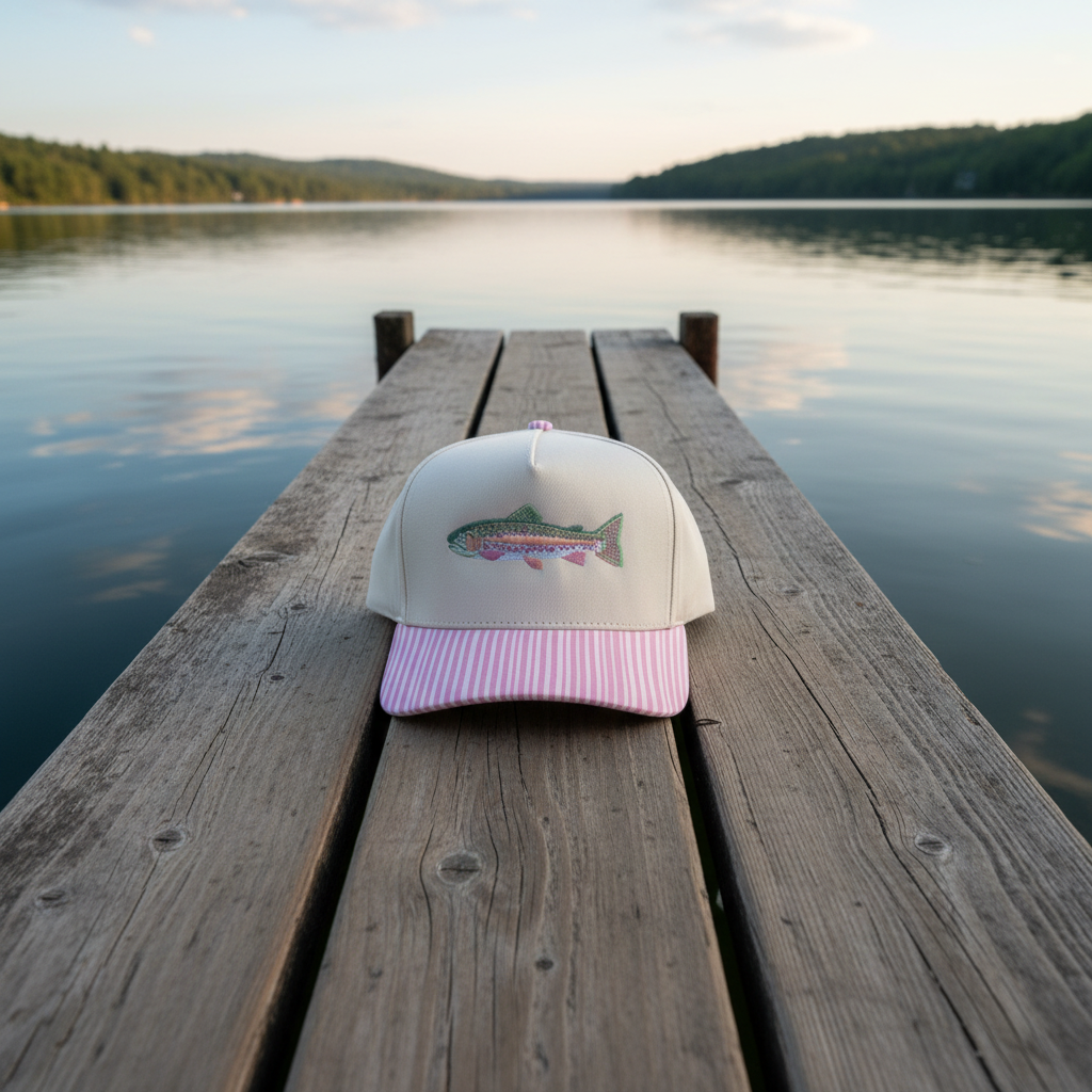 Pink Trout Hat
