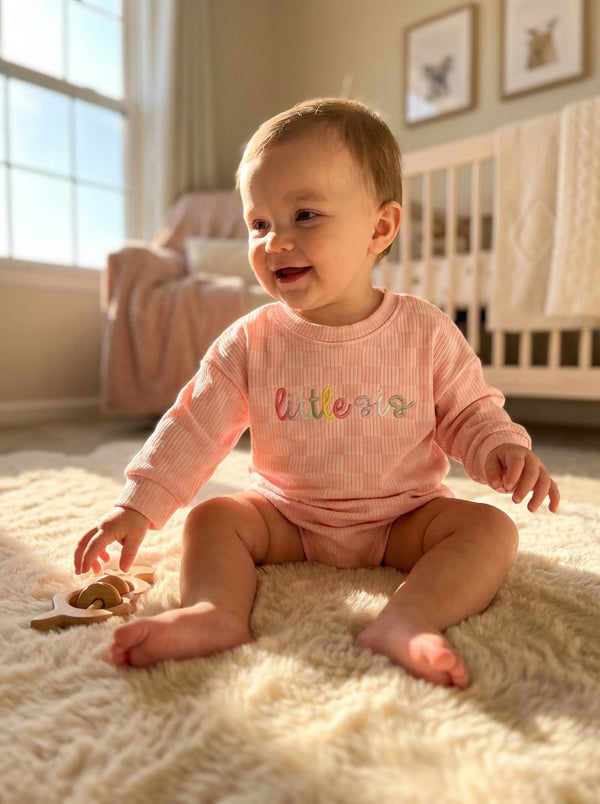 Embroidered Checker Bubble