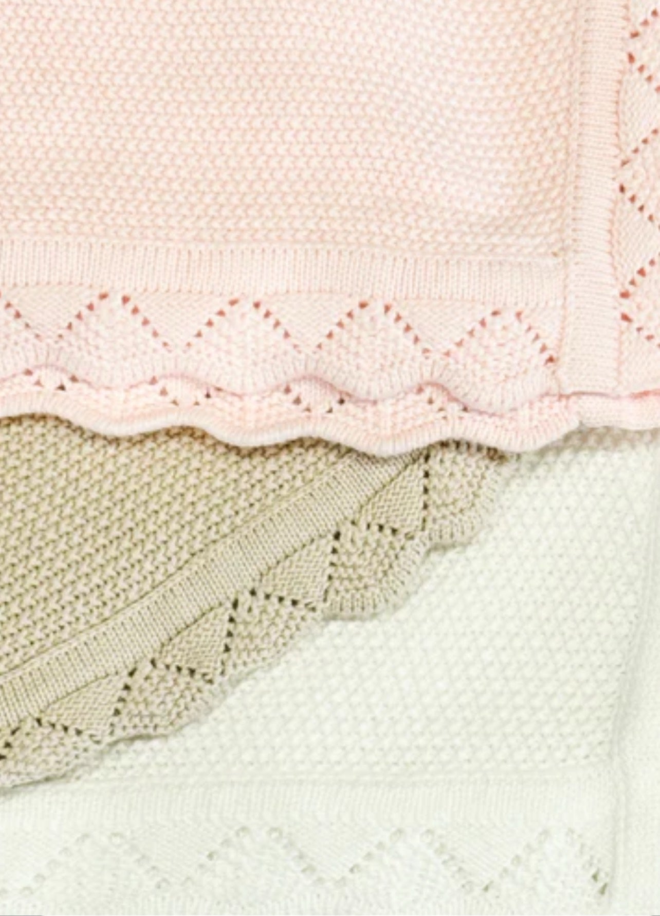 Custom Knit Baby Blanket