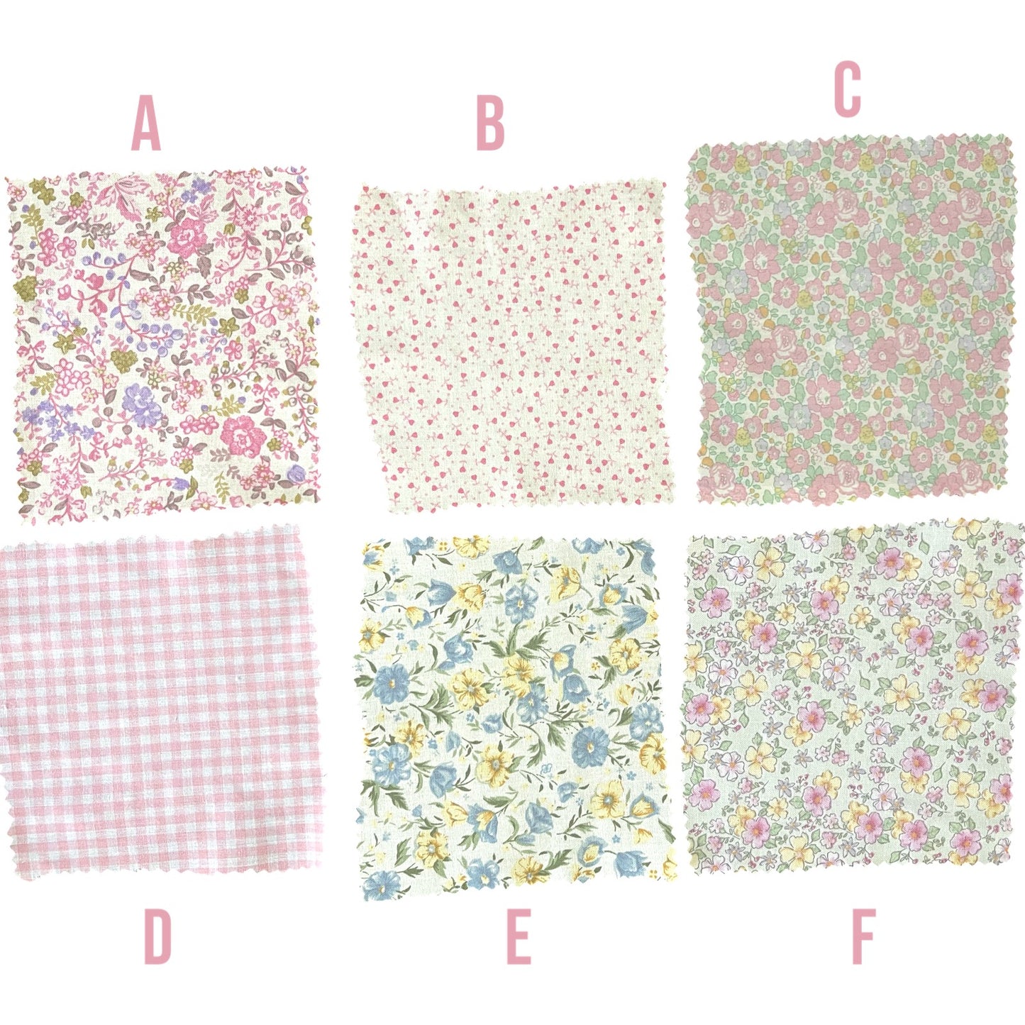 Embroidered Scallop Set (Ivory)