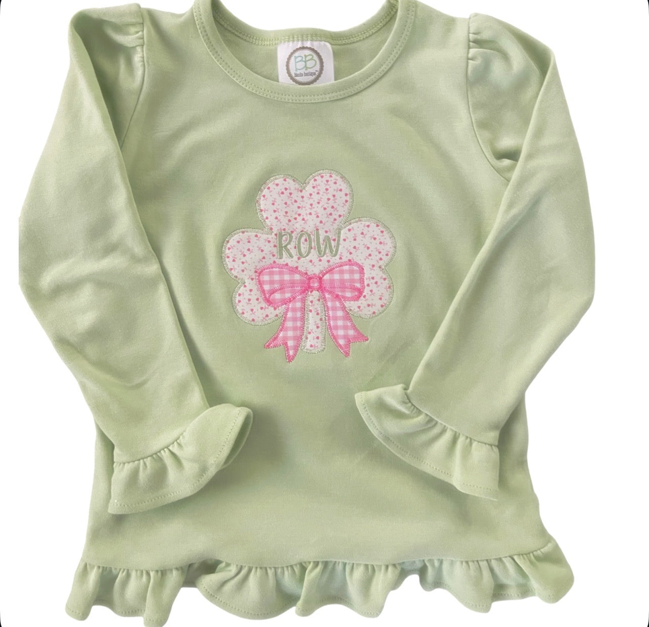 Shamrock + Bow Design