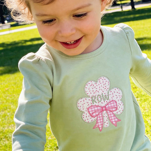 Shamrock + Bow Design