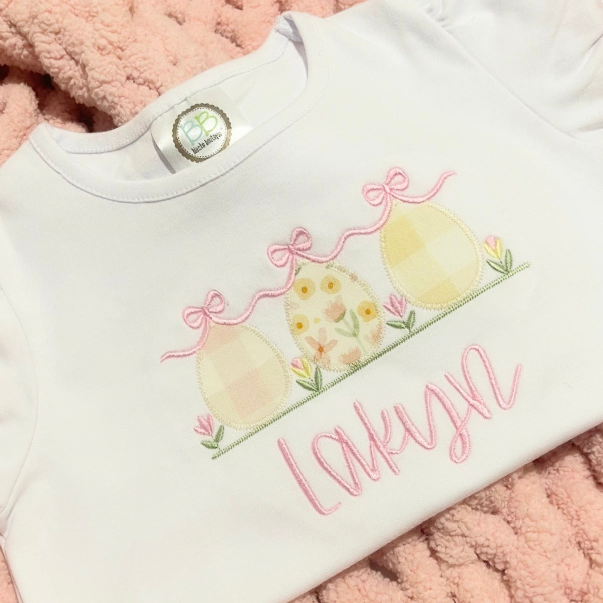 Trio Easter Egg + Bows Design