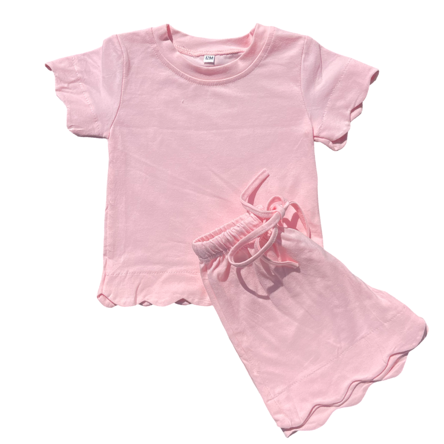 BLANK Pink Summer Scallop Sets