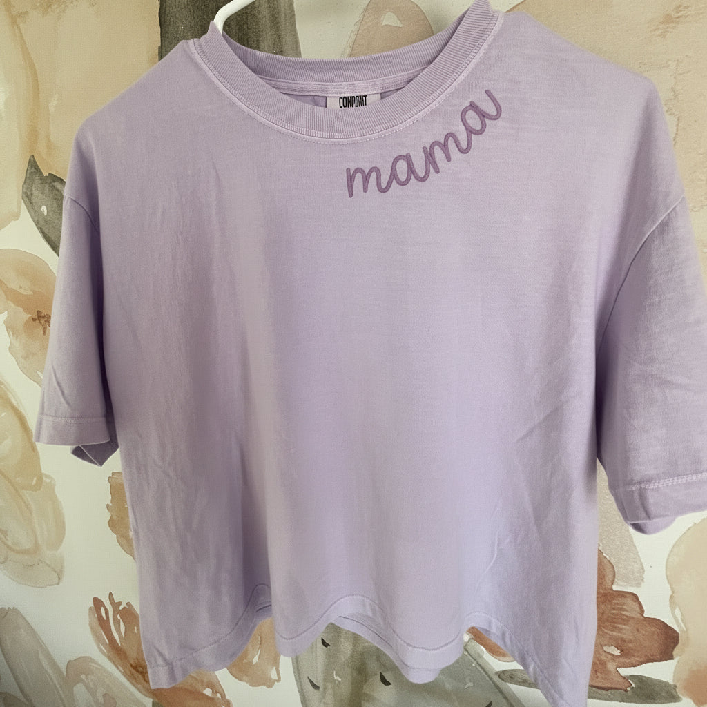 MAMA Collar Tee