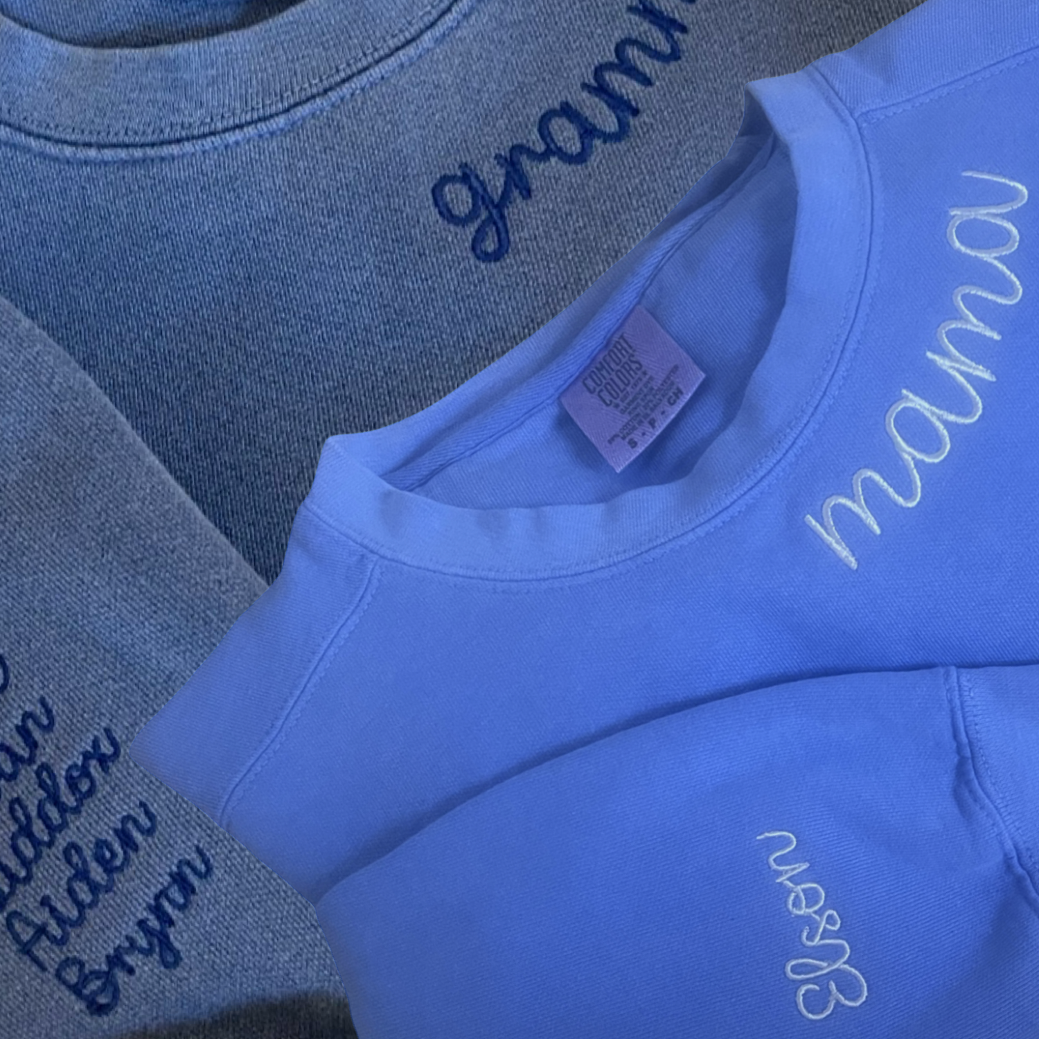 Custom Mother's Day Collar Crewneck