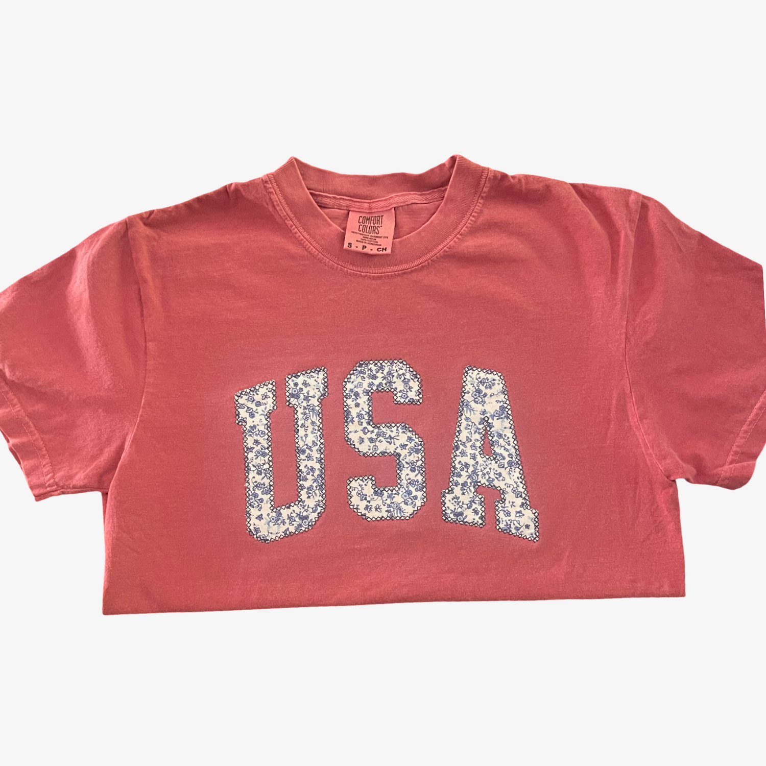 USA Diamond Stitch Tee